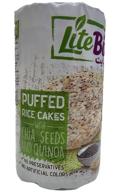 رايس كيك بالشيا وكينوا 