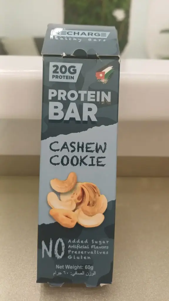 بروتين بار RECHARG كاجو 
