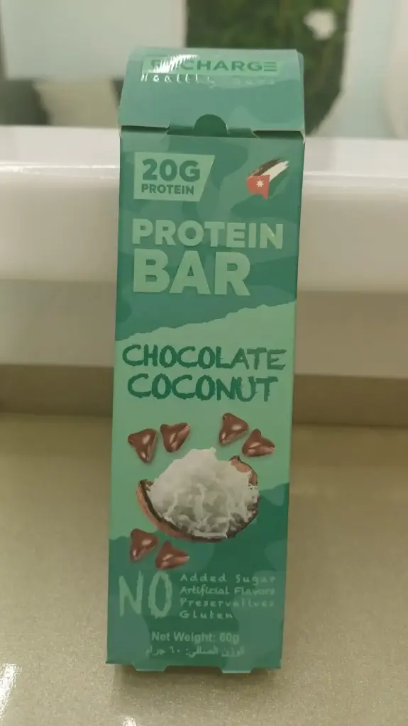 بروتين بار RECHARG جوز هند