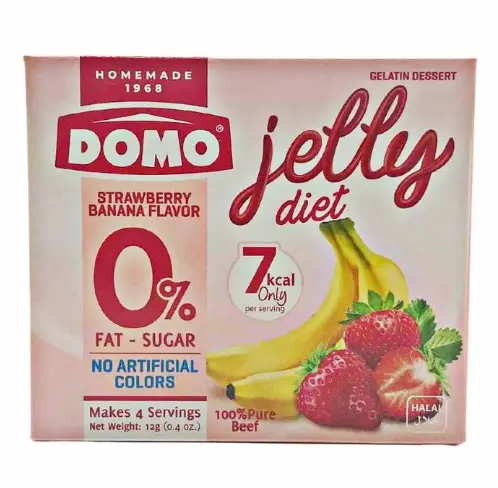 جيلي دايت نكهة الفراولة والموز