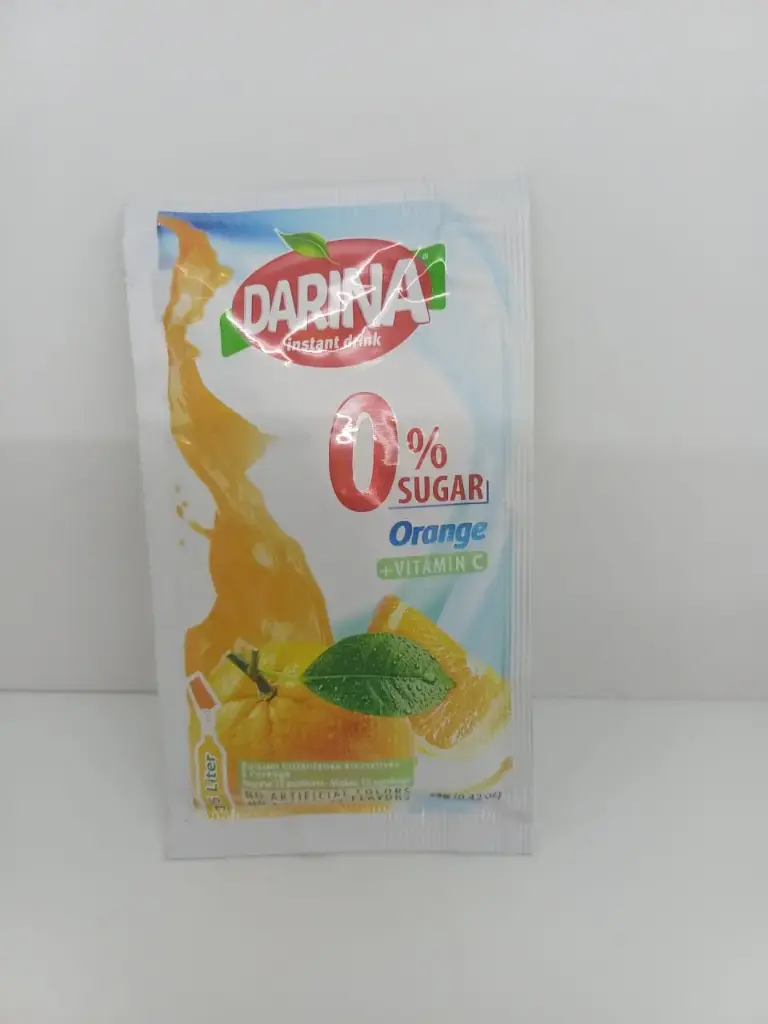 عصير دارينا لايت بالبرتقال