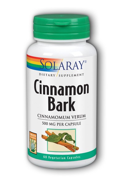 Solaray Cinnamon 1000 Mg - 60 VegCaps