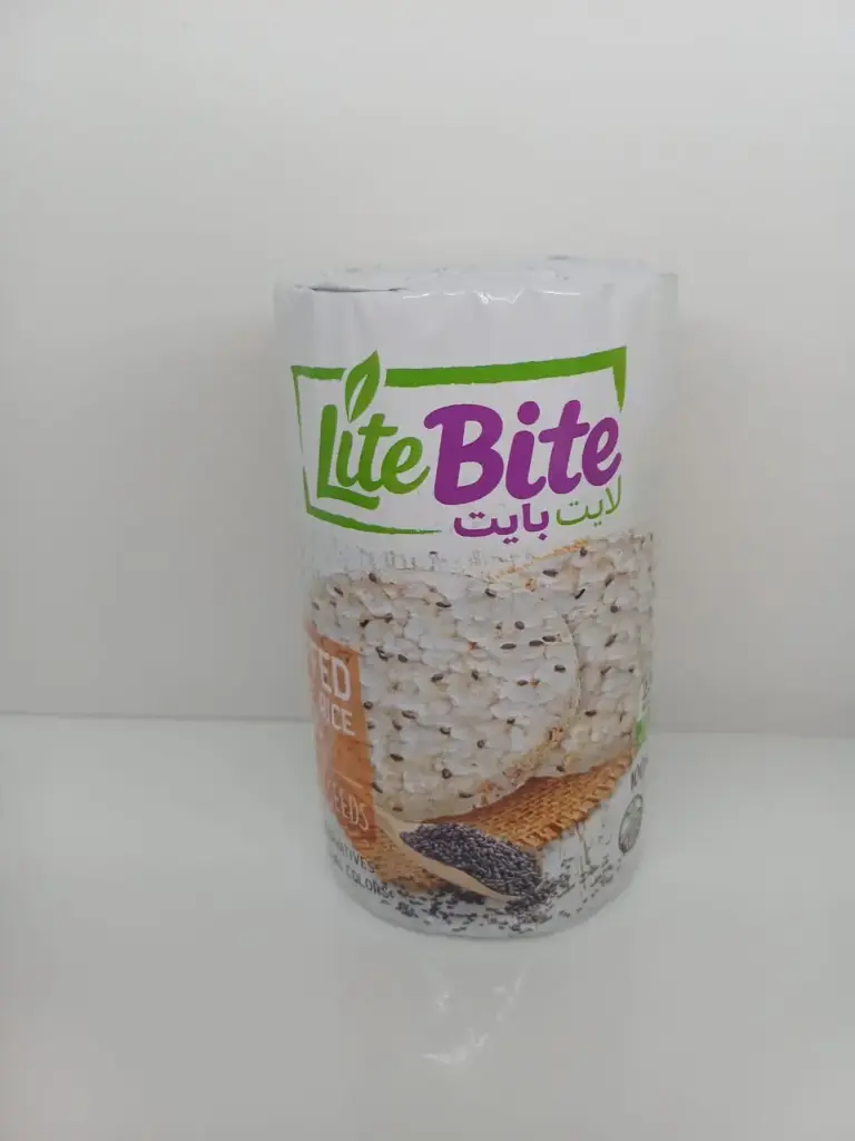 رايس كيك لايت بايت بذور الشيا كبير